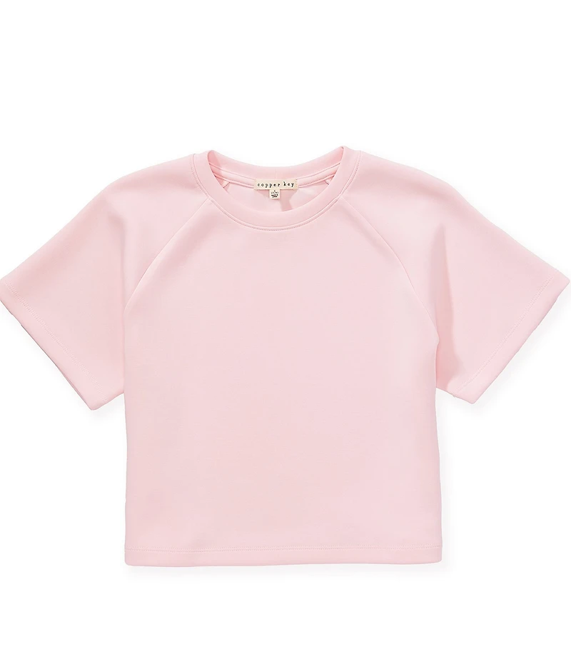 Copper Key Big Girls Lounge Life Short Sleeve Boxy Tee