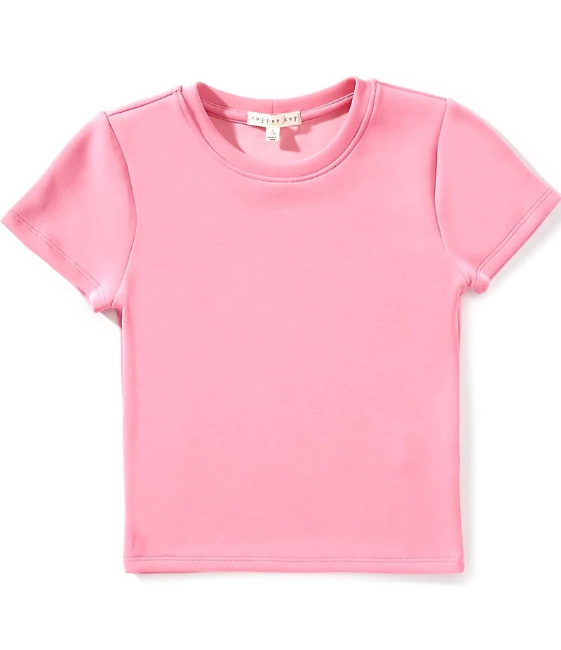 Copper Key Big Girls Lounge Life Short Sleeve T-Shirt