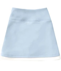 Copper Key Big Girls Lounge Life Straight Hem Ringer Skort