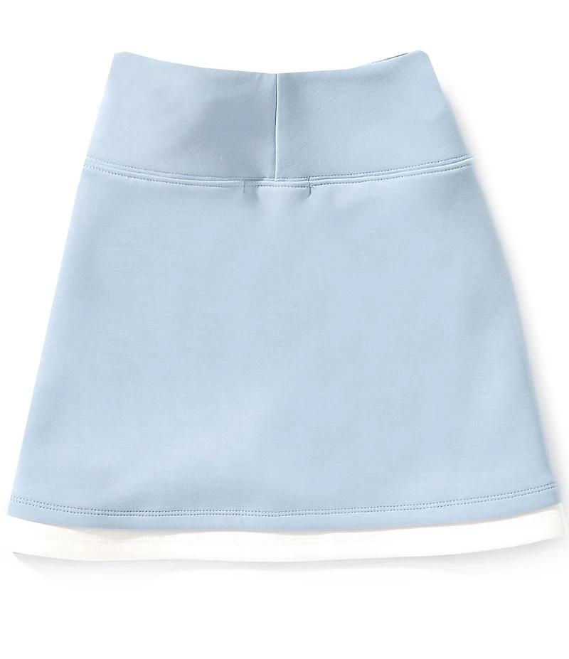 Copper Key Big Girls Lounge Life Straight Hem Ringer Skort