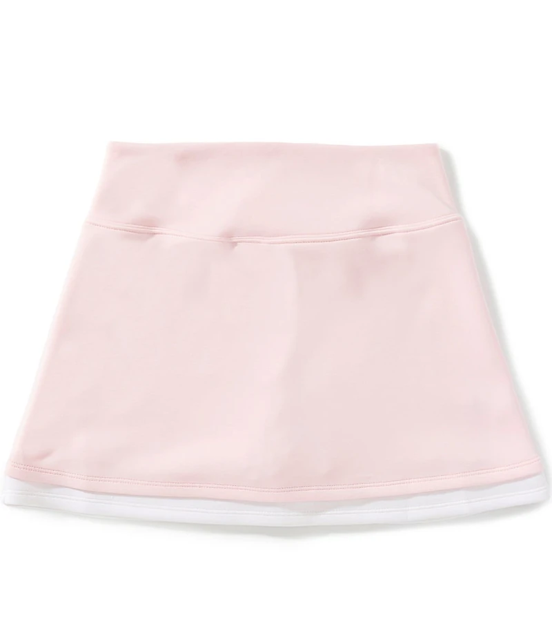 Copper Key Big Girls Lounge Life Straight Hem Ringer Skort