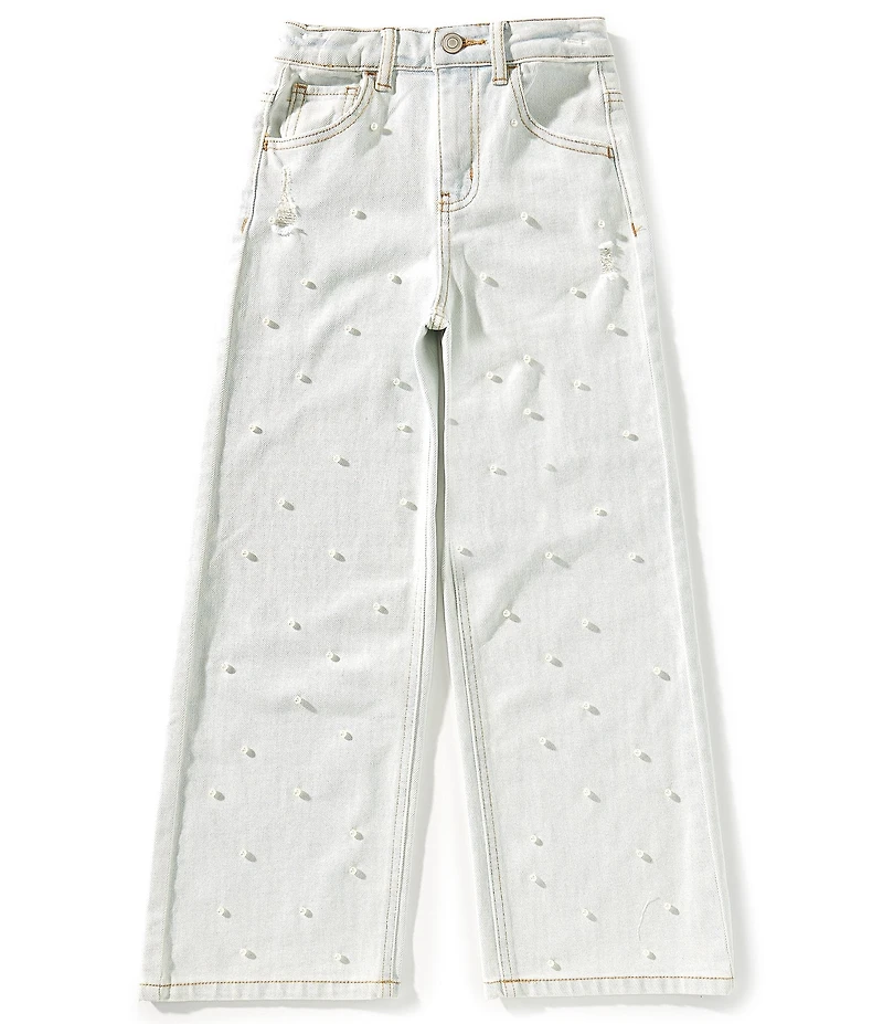 Copper Key Big Girls Pearled Denim Jeans