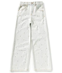 Copper Key Big Girls Pearled Denim Jeans