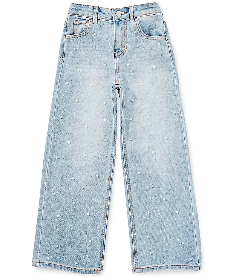 Copper Key Big Girls Pearled Denim Jeans