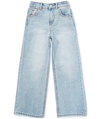 Copper Key Big Girls Pearled Denim Jeans