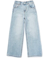 Copper Key Big Girls Pearled Denim Jeans