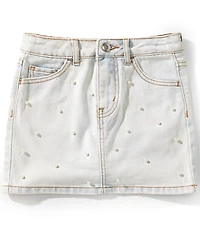 Copper Key Big Girls Pearled Denim Skirt