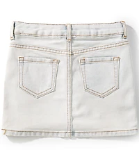 Copper Key Big Girls Pearled Denim Skirt