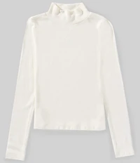 Copper Key Big Girls Ribbed Long Sleeve Turtleneck