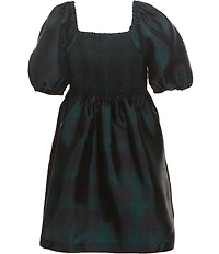 Copper Key Big Girls Taffeta Plaid Dress