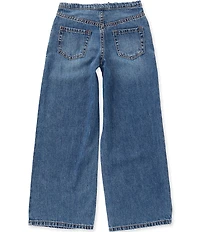 Copper Key Big Girls Tie Waist Denim Pant
