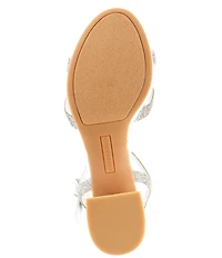 Copper Key Celebrate Rhinestone Platform Dress Sandals