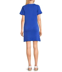 Copper Key Center Seam Mini Dress