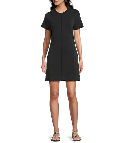 Copper Key Center Seam Mini Dress