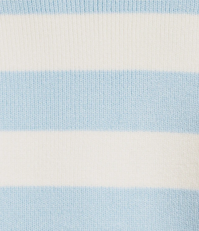 Copper Key Collared Stripe Sweater