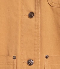 Copper Key Contrast Collar Work Jacket