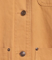 Copper Key Contrast Collar Work Jacket