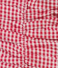 Copper Key Coordinating Cropped Gingham Tank