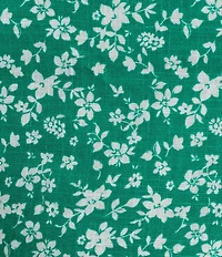 Copper Key Coordinating Woven Ditsy Floral Printed Tank Top