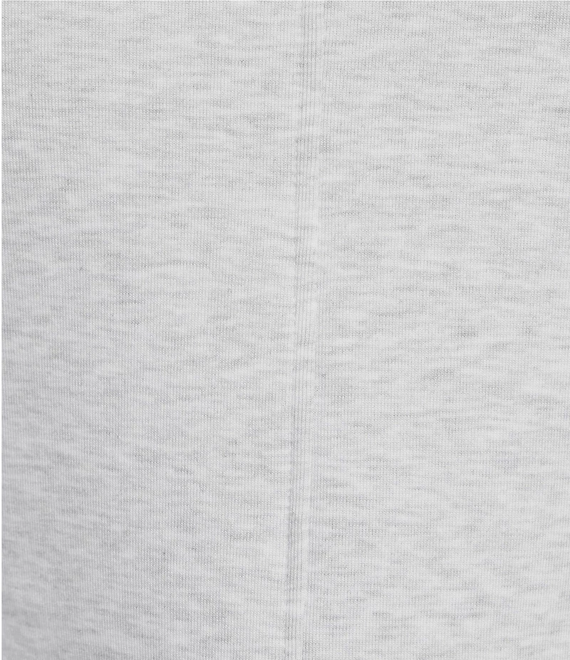 Copper Key Curved Hem Brushed T-Shirt
