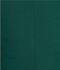 Copper Key Curved Hem Brushed T-Shirt