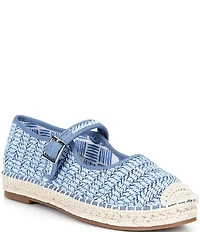 Copper Key Destin Raffia Mary Jane Espadrille Flats