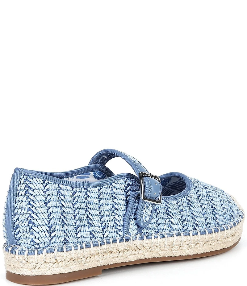 Copper Key Destin Raffia Mary Jane Espadrille Flats