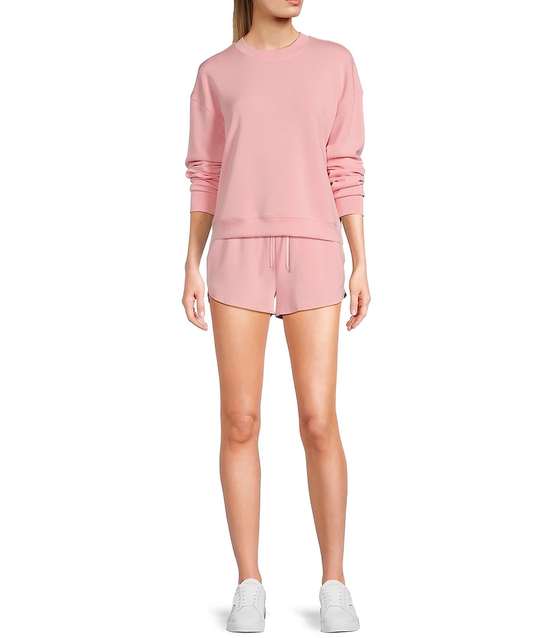 Copper Key Drawstring Coordinating Lounge Shorts