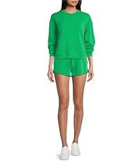 Copper Key Drawstring Coordinating Lounge Shorts