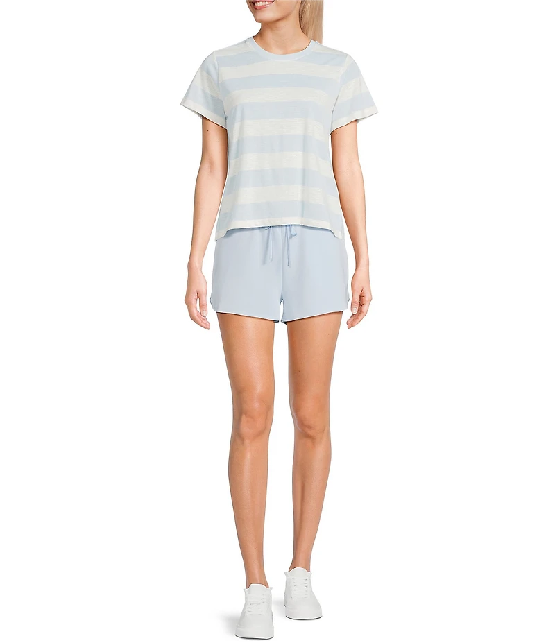 Copper Key Drawstring Coordinating Lounge Shorts