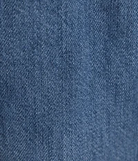 Copper Key Drawstring Wide Leg Denim Pants