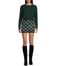 Copper Key Drop Shoulder Brushed T-Shirt