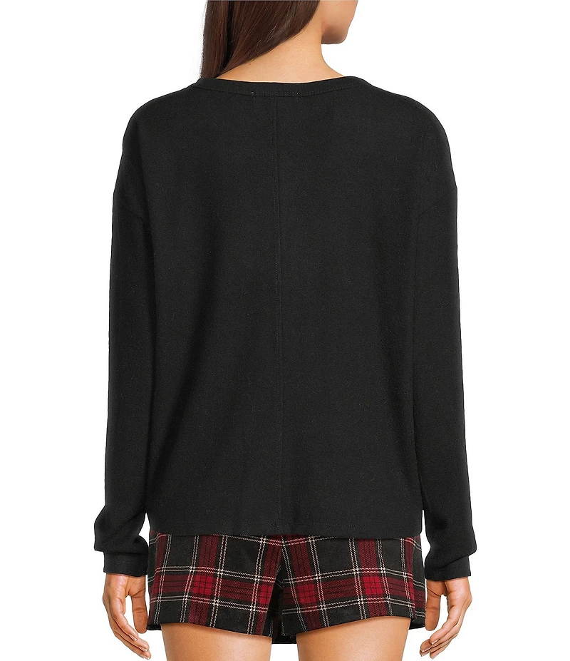 Copper Key Drop Shoulder Brushed T-Shirt