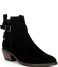 Copper Key Fairly Nubuck Buckle Hardware Booties