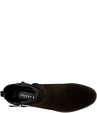 Copper Key Fairly Nubuck Buckle Hardware Booties