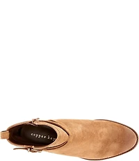 Copper Key Fairly Suede Buckle Hardware Booties