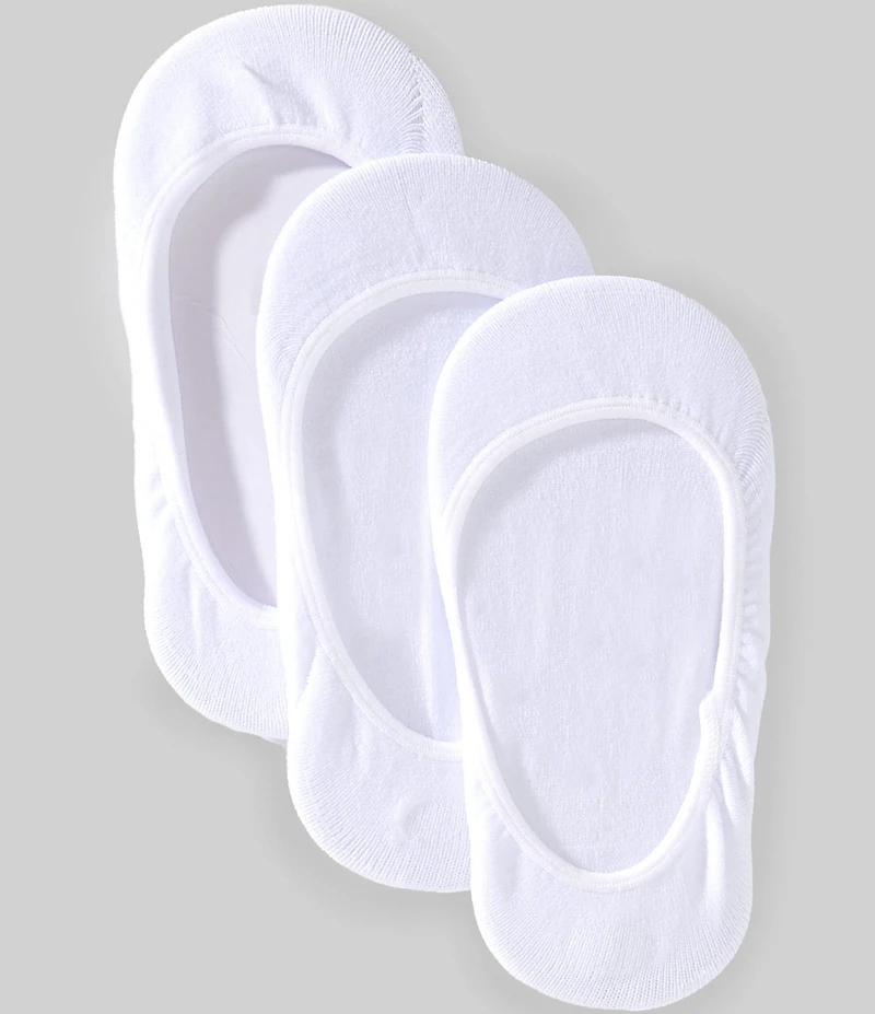 Copper Key Girls 3-Pack Foot Liner No-Show Socks