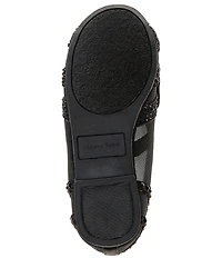 Copper Key Girls' Anise Rhinestone Butterfly Mesh Flats (Infant)