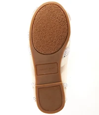 Copper Key Girls' Anise Rhinestone Butterfly Mesh Flats (Infant)