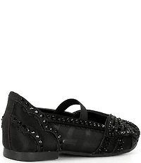 Copper Key Girls' Anise Rhinestone Butterfly Mesh Flats (Toddler)