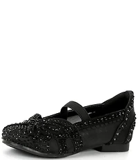 Copper Key Girls' Anise Rhinestone Butterfly Mesh Flats (Toddler)