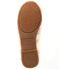 Copper Key Girls' Anise Rhinestone Butterfly Mesh Flats (Youth)