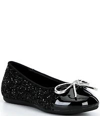 Copper Key Girls' Audra Cap Toe Ballet Flats (Youth)
