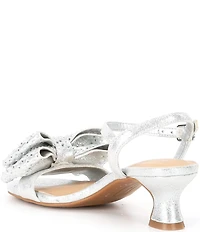 Copper Key Girls' Beatrice Bow Dress Heels (Toddler)