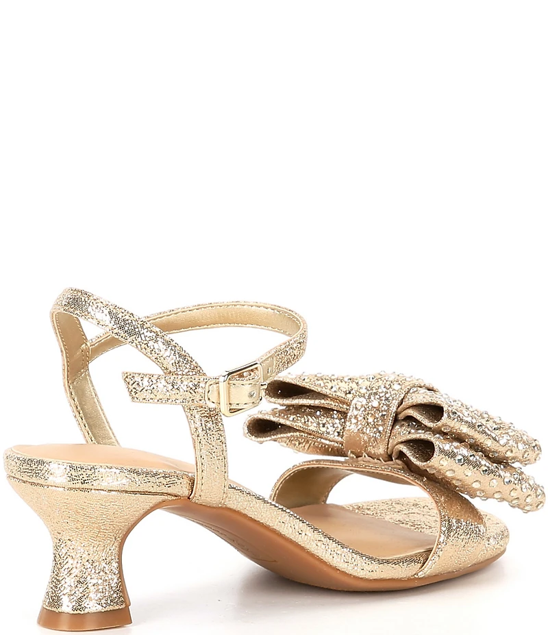 Copper Key Girls' Beatrice Bow Dress Heels (Toddler)