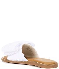 Copper Key Girls' Beelong Bow Slide Sandals (Toddler)