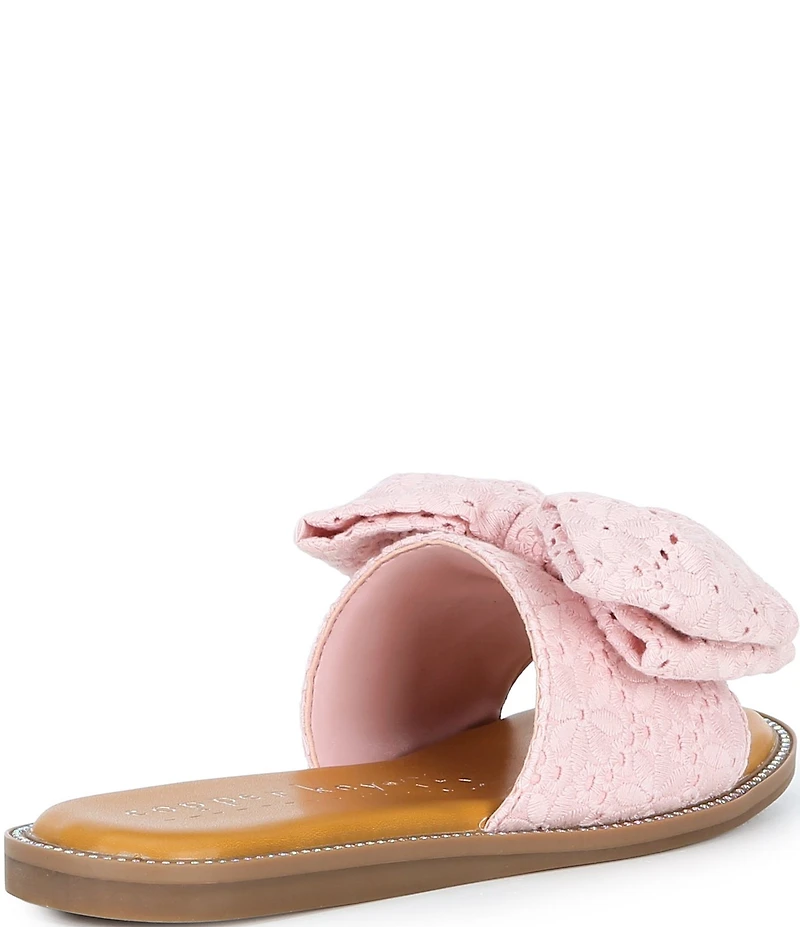 Copper Key Girls' Beelong Bow Slide Sandals (Youth)