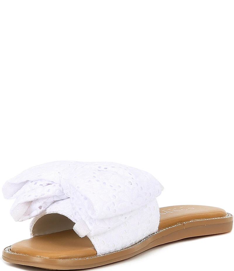 Copper Key Girls' Beelong Bow Slide Sandals (Youth)