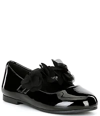 Copper Key Girls' Blossom Chiffon Patent Floral Mary Jane Flats (Youth)