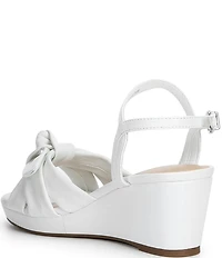 Copper Key Girls' Charlotte Wedge Bow Sandals (Youth)